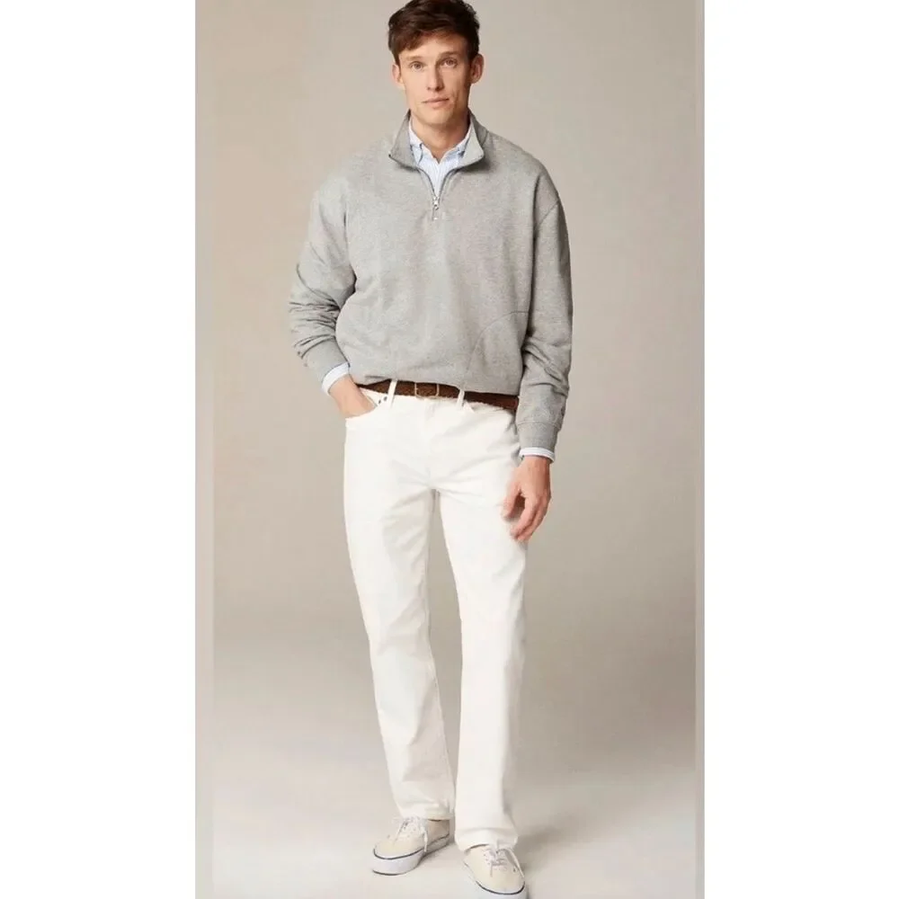 J. Crew Classic jean in White denim NWT 33/30